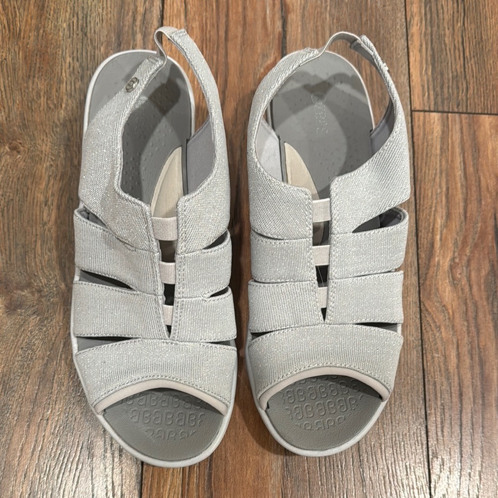 Stylish Silver Womens Sandals